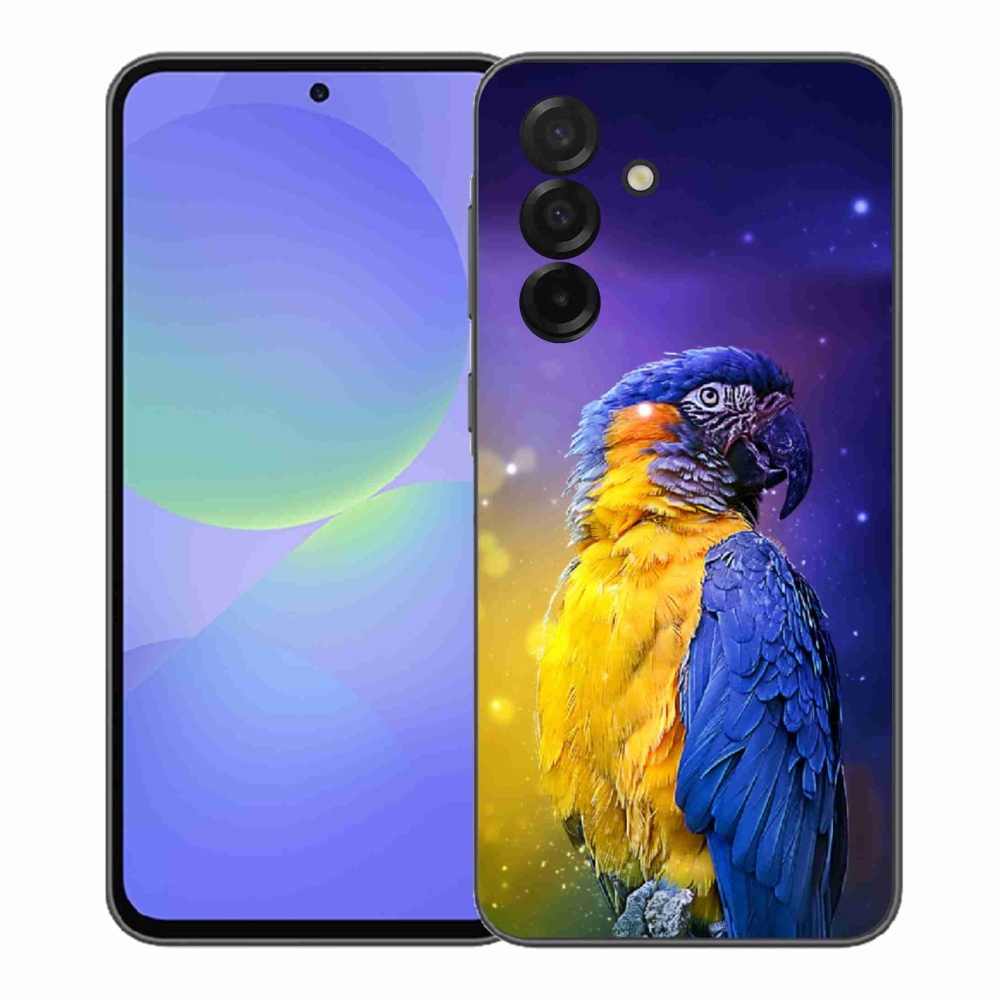 Gélový kryt mmCase na Samsung Galaxy A37 5G - papagáj ara 1