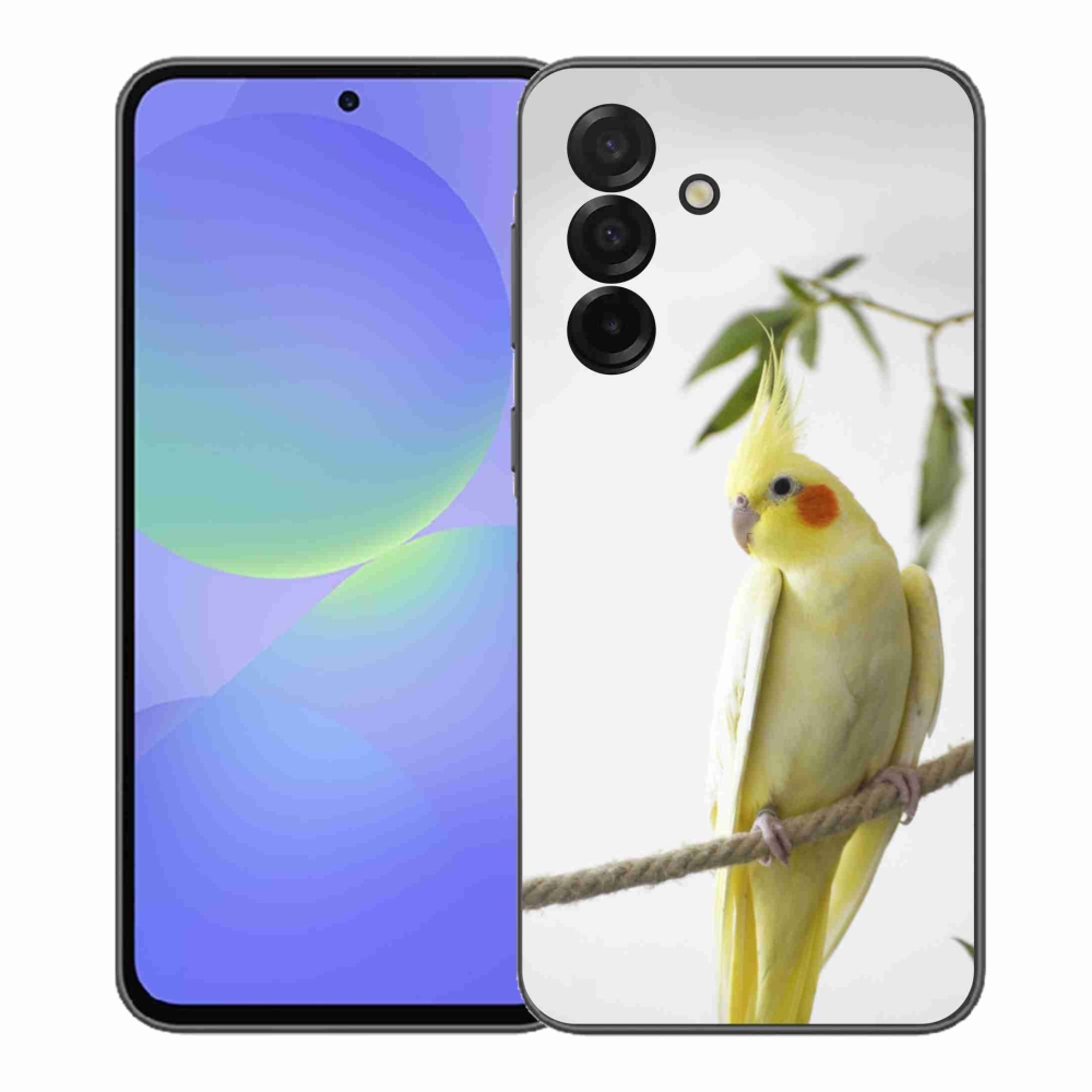 Gélový kryt mmCase na Samsung Galaxy A37 5G - papagáj korela chocholatá