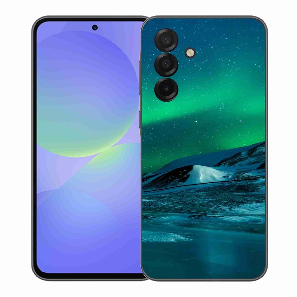 Gélový kryt mmCase na Samsung Galaxy A37 5G - polárna žiara