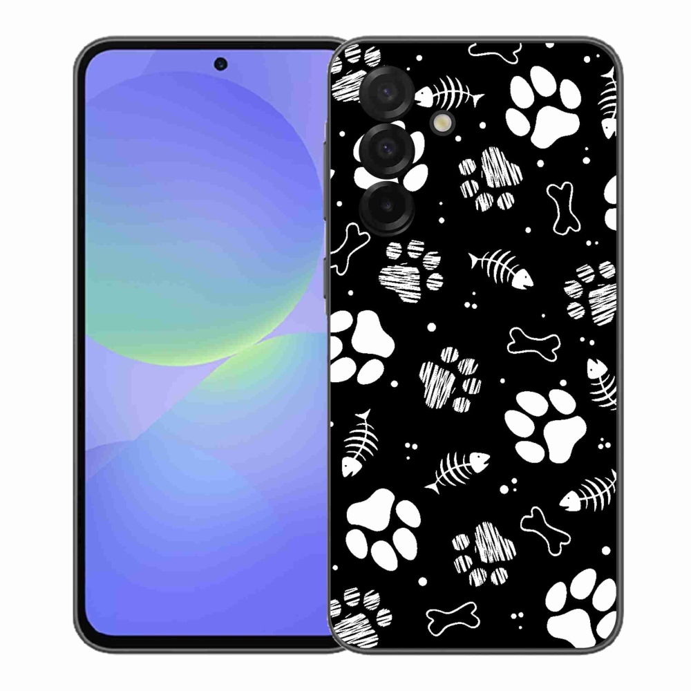 Gélový kryt mmCase na Samsung Galaxy A37 5G - psie labky