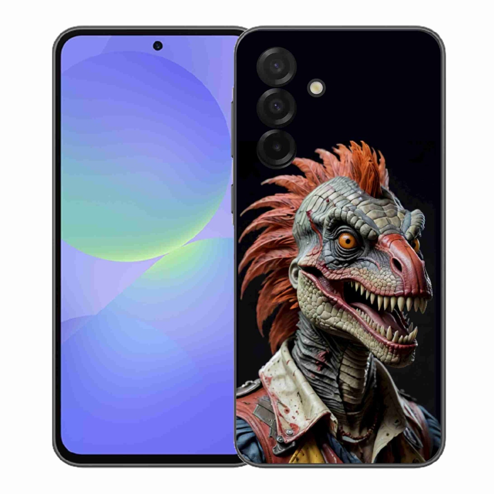 Gélový kryt mmCase na Samsung Galaxy A37 5G - punk dinosaurus