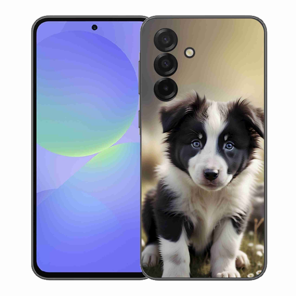 Gélový kryt mmCase na Samsung Galaxy A37 5G - roztomilá border kólia