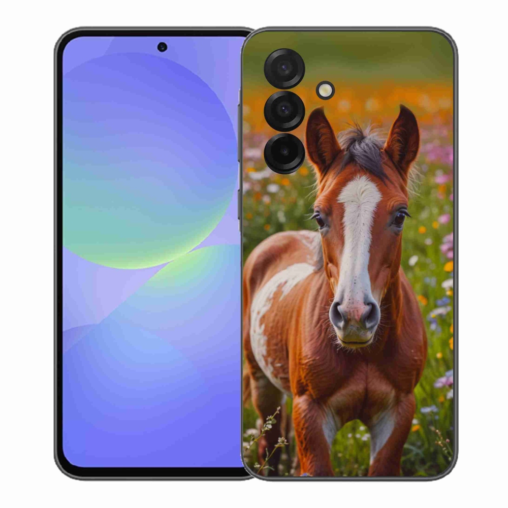 Gélový kryt mmCase na Samsung Galaxy A37 5G - roztomilé žriebä