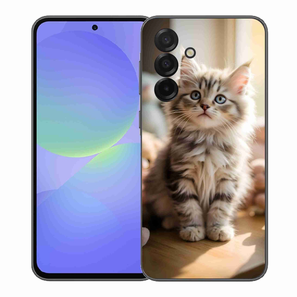 Gélový kryt mmCase na Samsung Galaxy A37 5G - roztomilé mačiatko 10