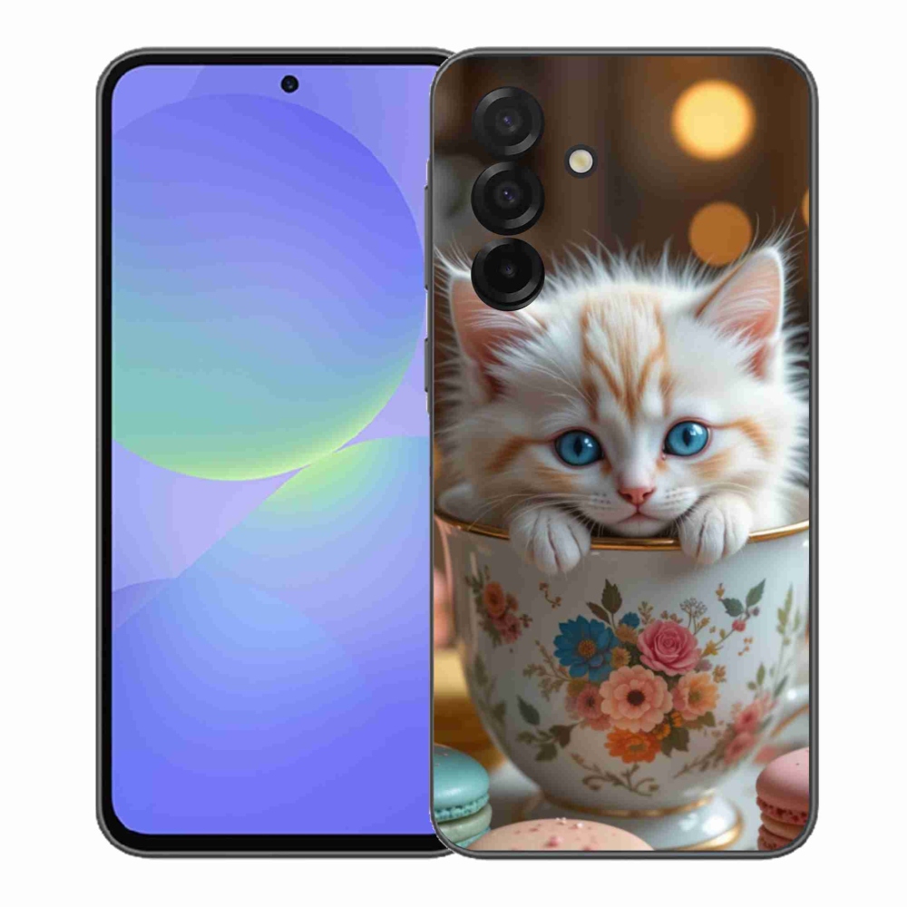 Gélový kryt mmCase na Samsung Galaxy A37 5G - roztomilé mačiatko 6