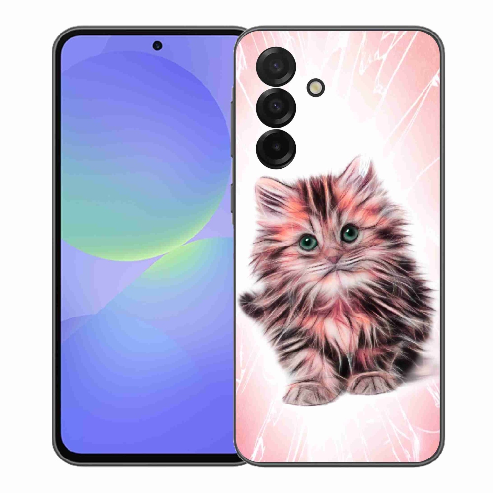 Gélový kryt mmCase na Samsung Galaxy A37 5G - roztomilé mačiatko