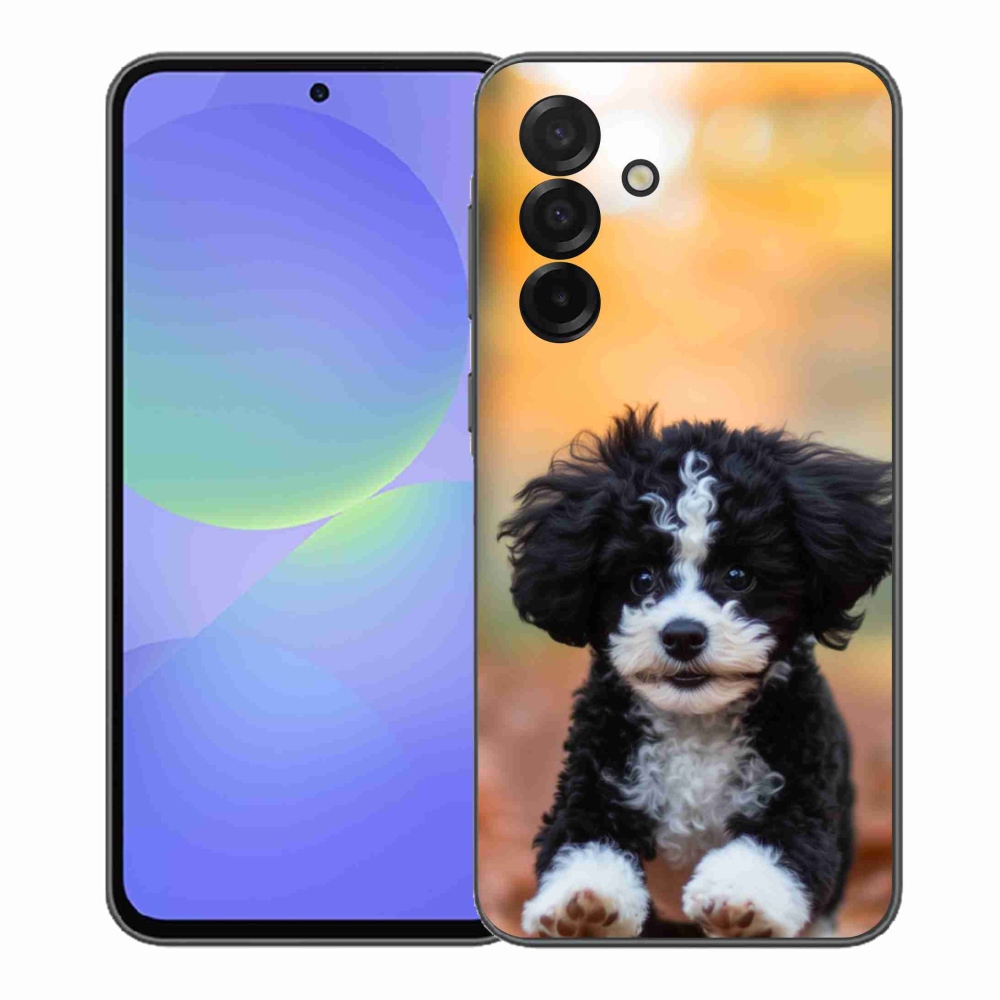 Gélový kryt mmCase na Samsung Galaxy A37 5G - roztomilé šteňa 2