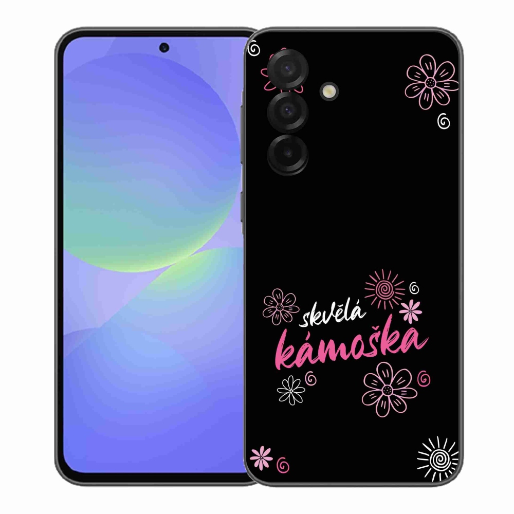 Gélový kryt mmCase na Samsung Galaxy A37 5G - skvelá kamoška čierne pozadie