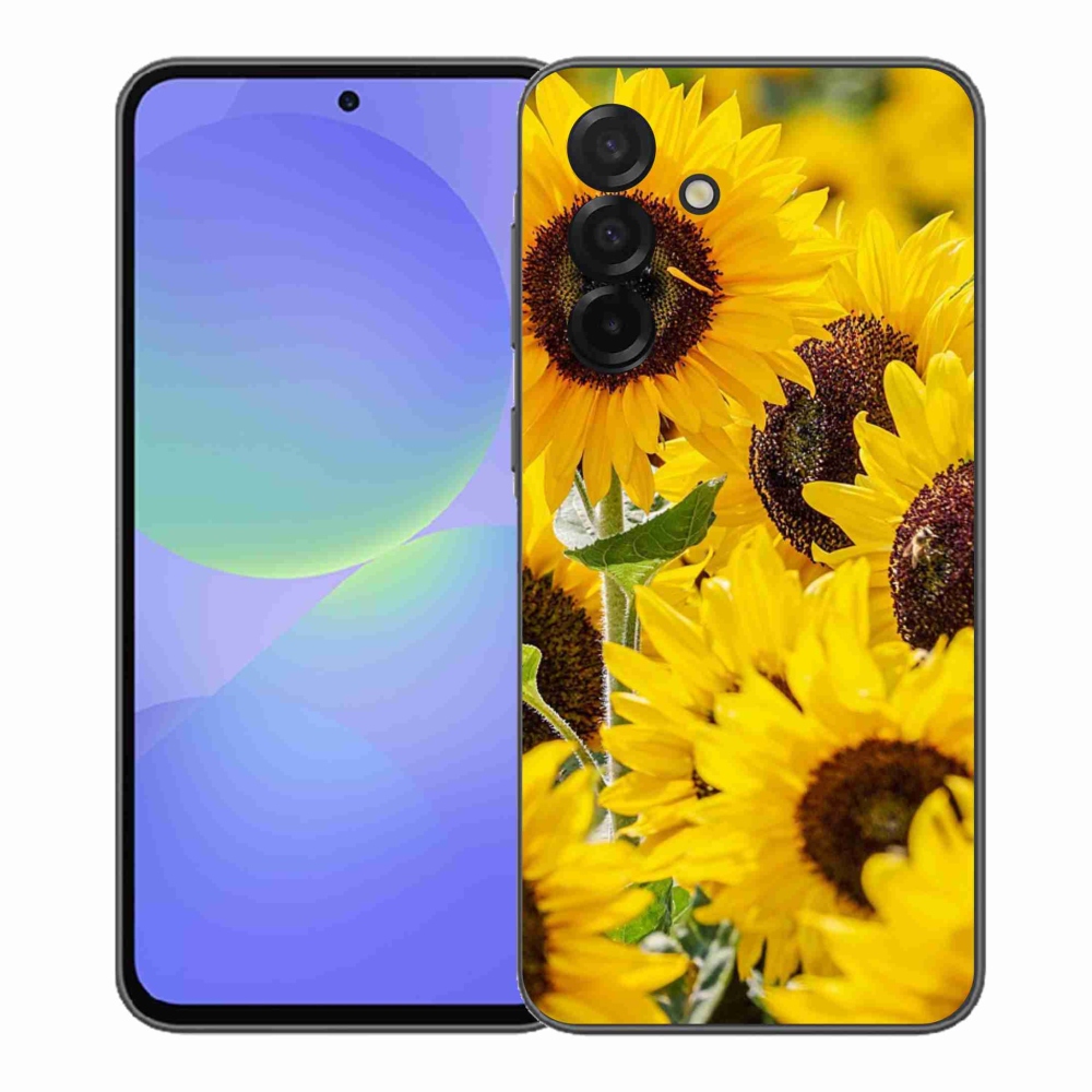 Gélový kryt mmCase na Samsung Galaxy A37 5G - slnečnica