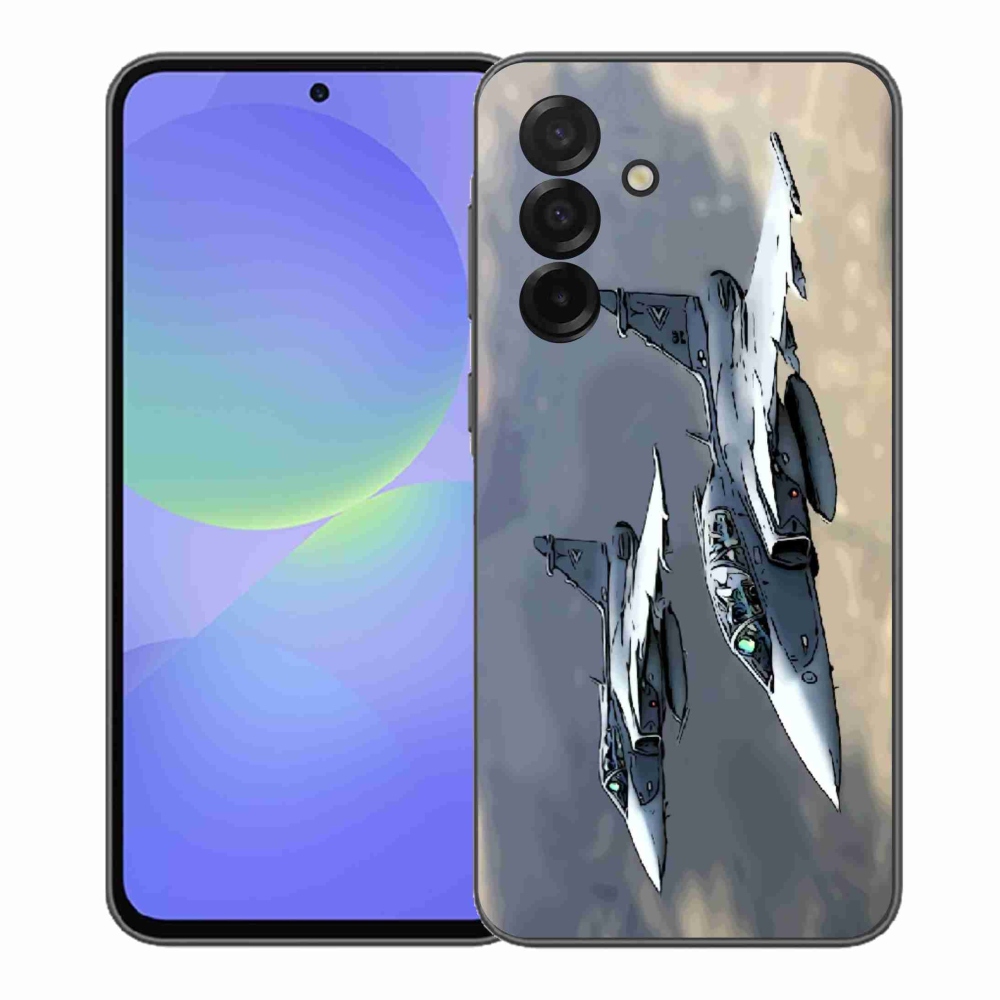 Gélový kryt mmCase na Samsung Galaxy A37 5G - stíhačky