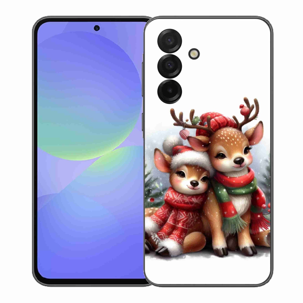 Gélový kryt mmCase na Samsung Galaxy A37 5G - vianočné soby