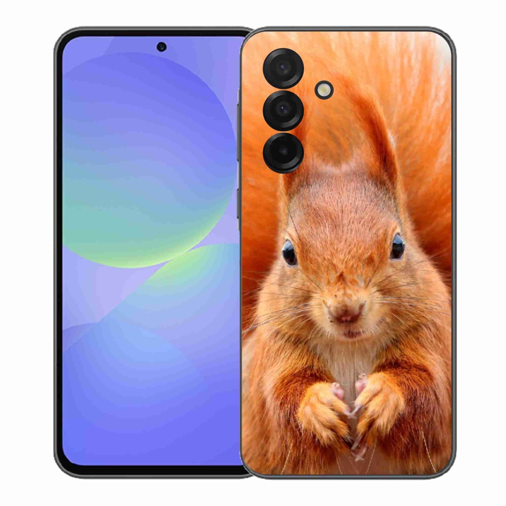 Gélový kryt mmCase na Samsung Galaxy A37 5G - veverička