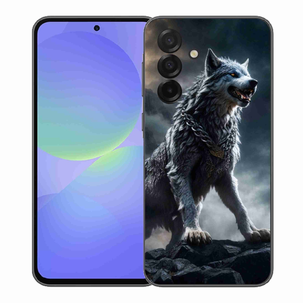 Gélový kryt mmCase na Samsung Galaxy A37 5G - vlk 1