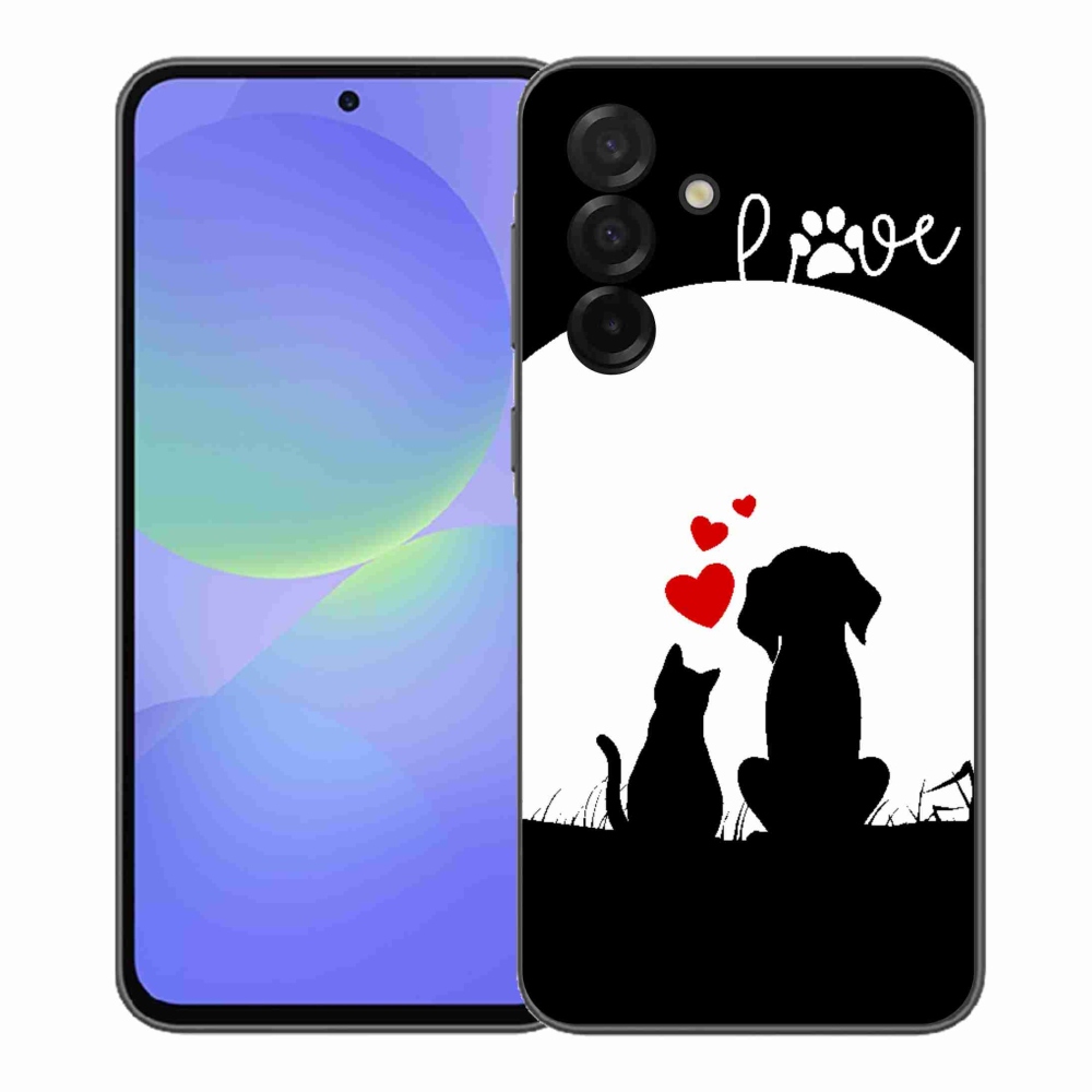 Gélový kryt mmCase na Samsung Galaxy A37 5G - zvieracia láska