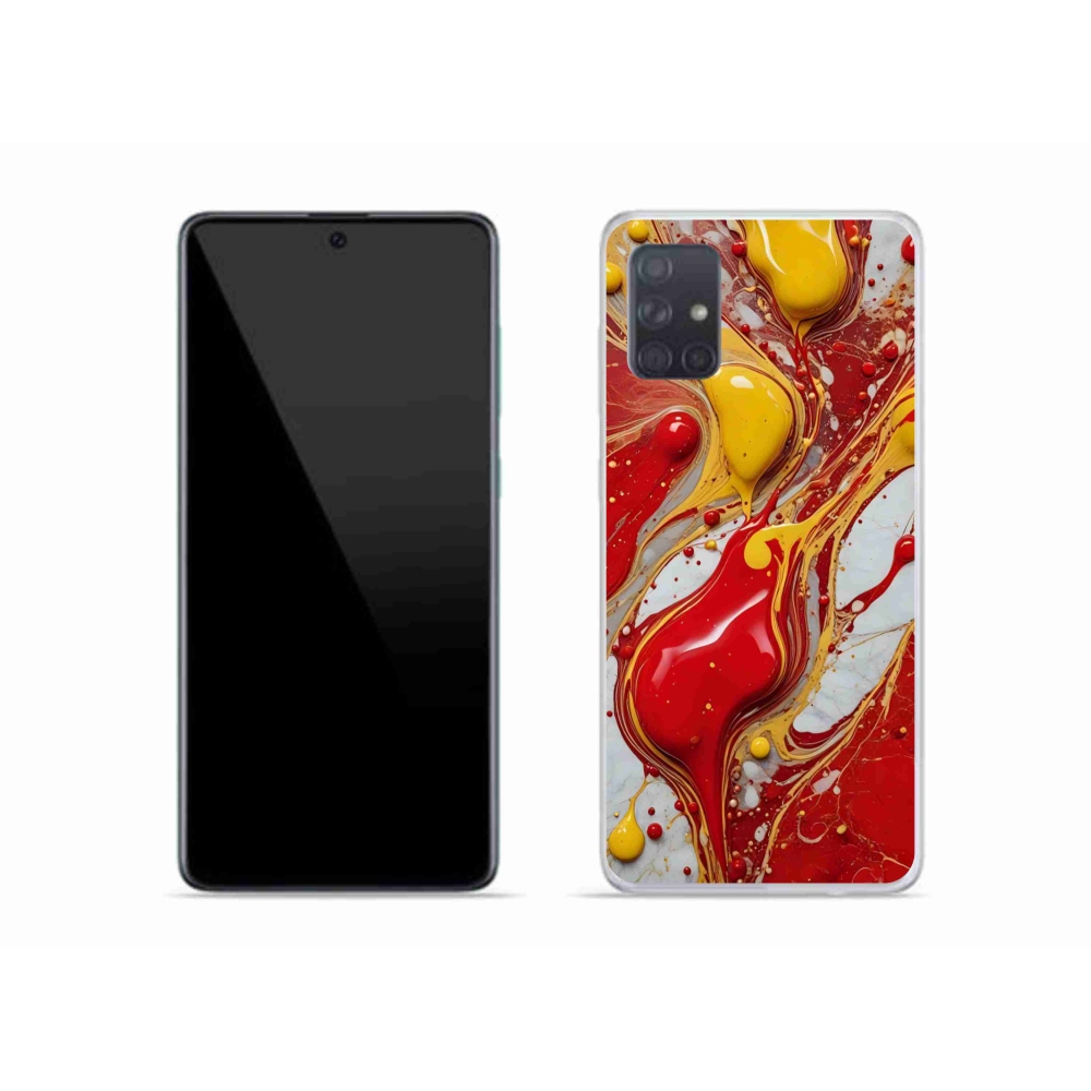 Gélový kryt mmCase na Samsung Galaxy A51 - abstraktný motív 42