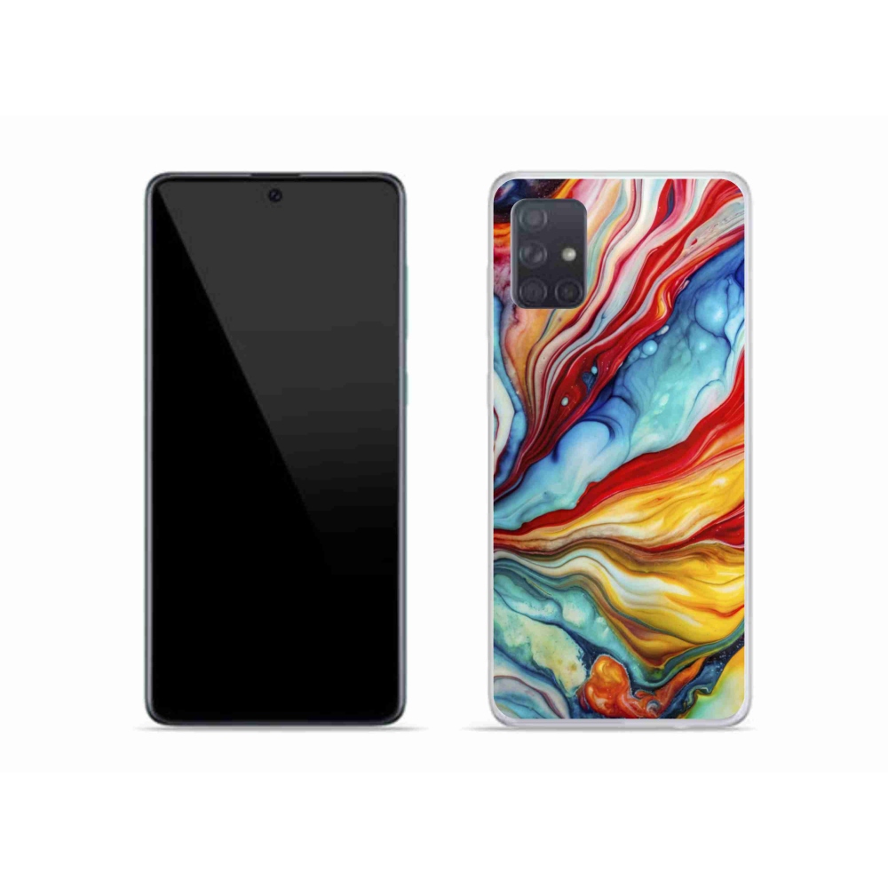 Gélový kryt mmCase na Samsung Galaxy A51 - abstraktný motív 58
