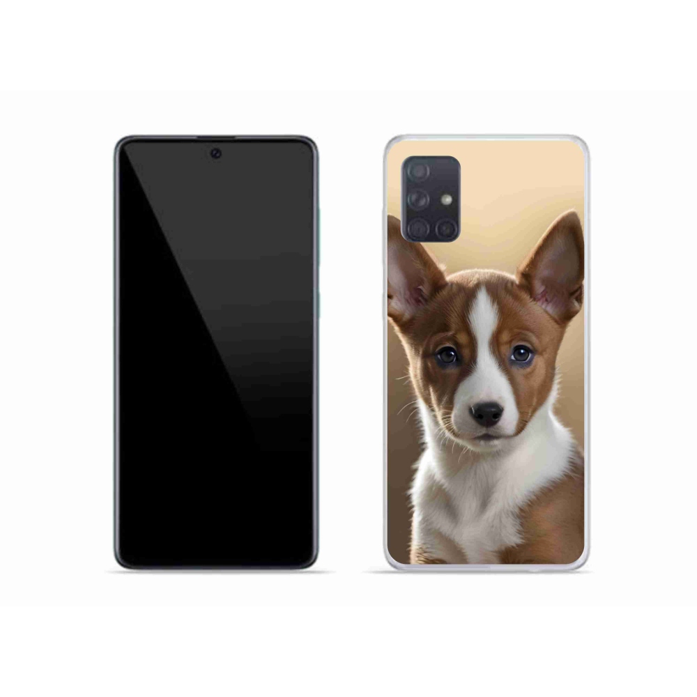 Gélový kryt mmCase na Samsung Galaxy A51 - basenji