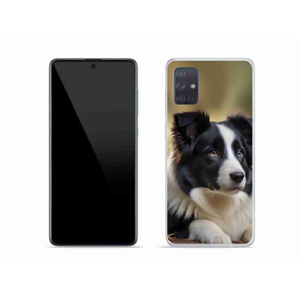 Gélový kryt mmCase na Samsung Galaxy A51 - border kólia 2