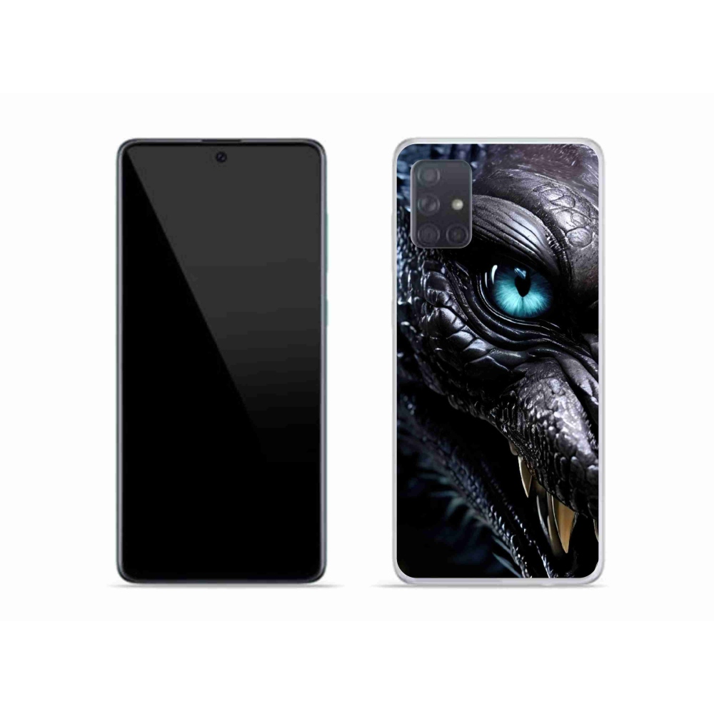 Gélový kryt mmCase na Samsung Galaxy A51 - dračí pohľad