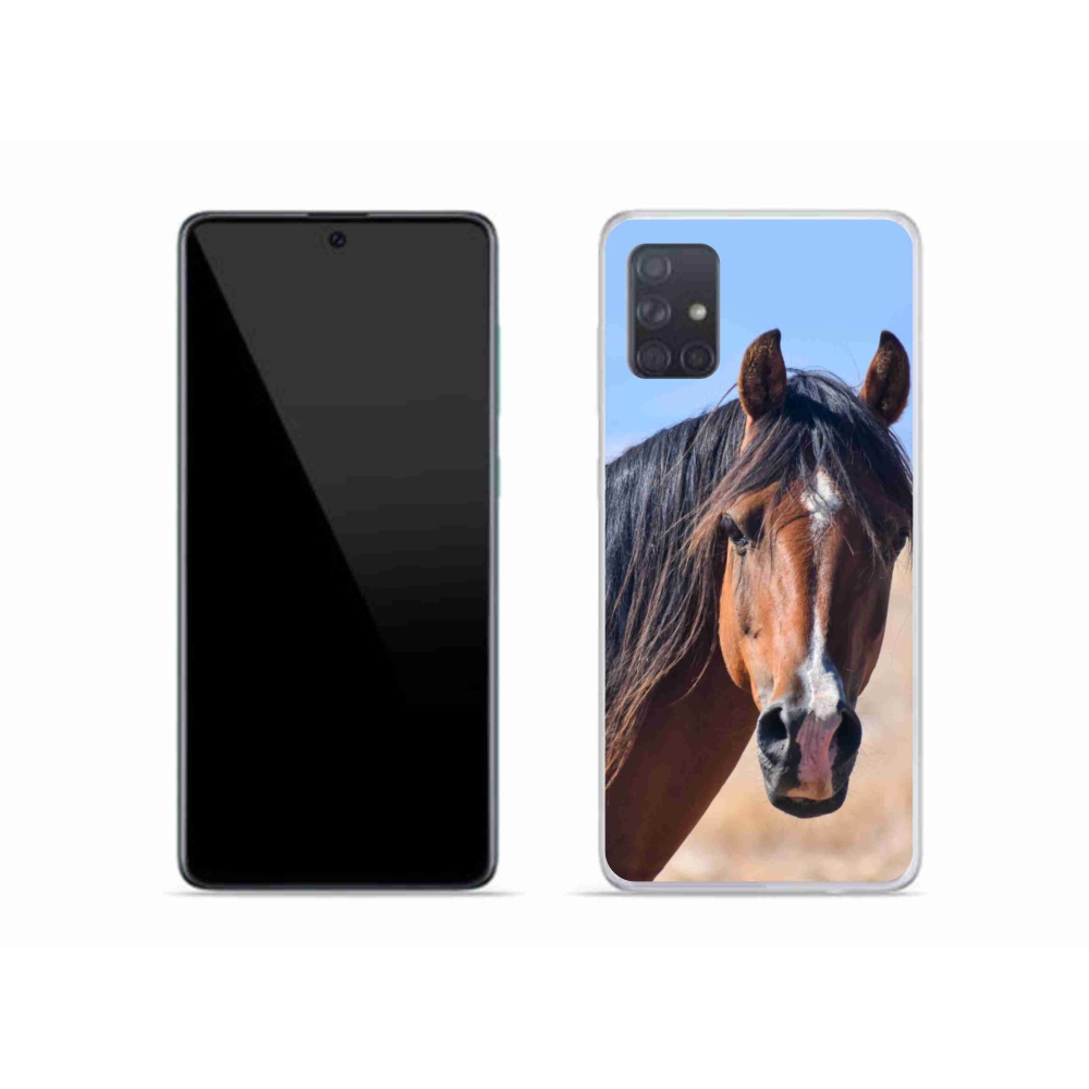 Gélový kryt mmCase na Samsung Galaxy A51 - pokojný kôň