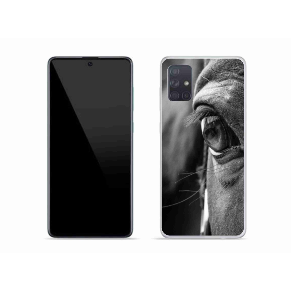 Gélový kryt mmCase na Samsung Galaxy A51 - konský pohľad