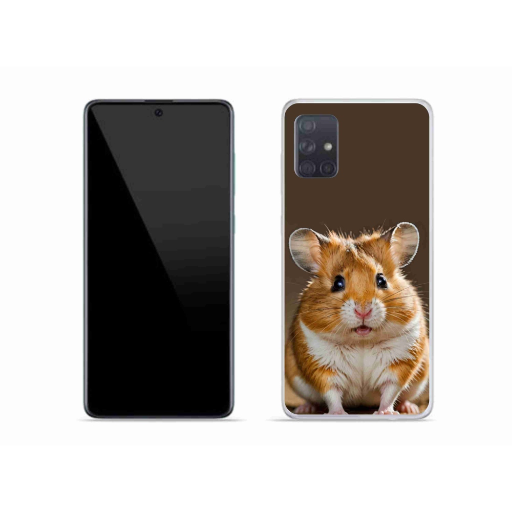 Gélový kryt mmCase na Samsung Galaxy A51 - škrečok