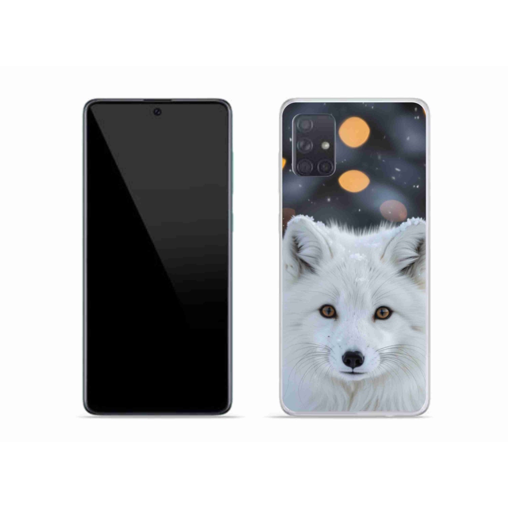 Gélový kryt mmCase na Samsung Galaxy A51 - líška polárna