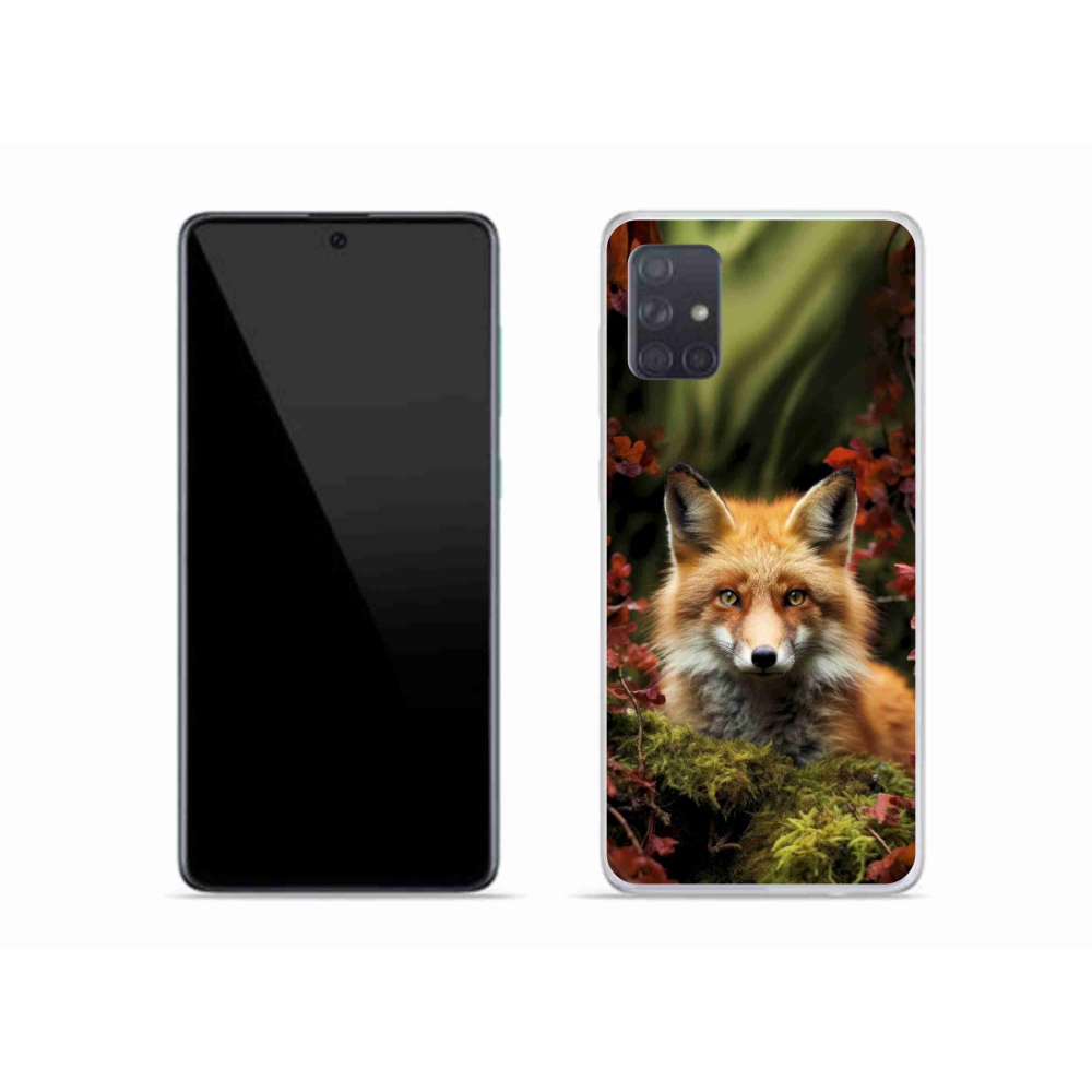 Gélový kryt mmCase na Samsung Galaxy A51 - líška v lese