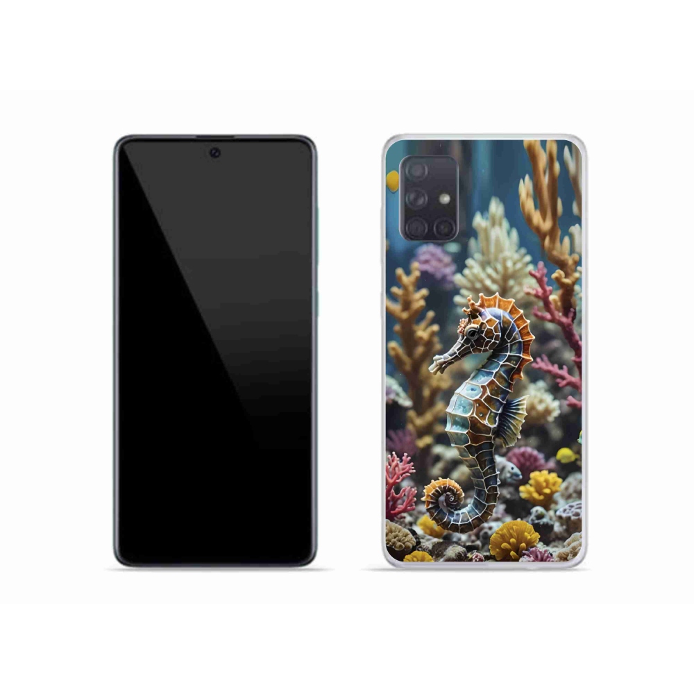 Gélový kryt mmCase na Samsung Galaxy A51 - morský koník 2