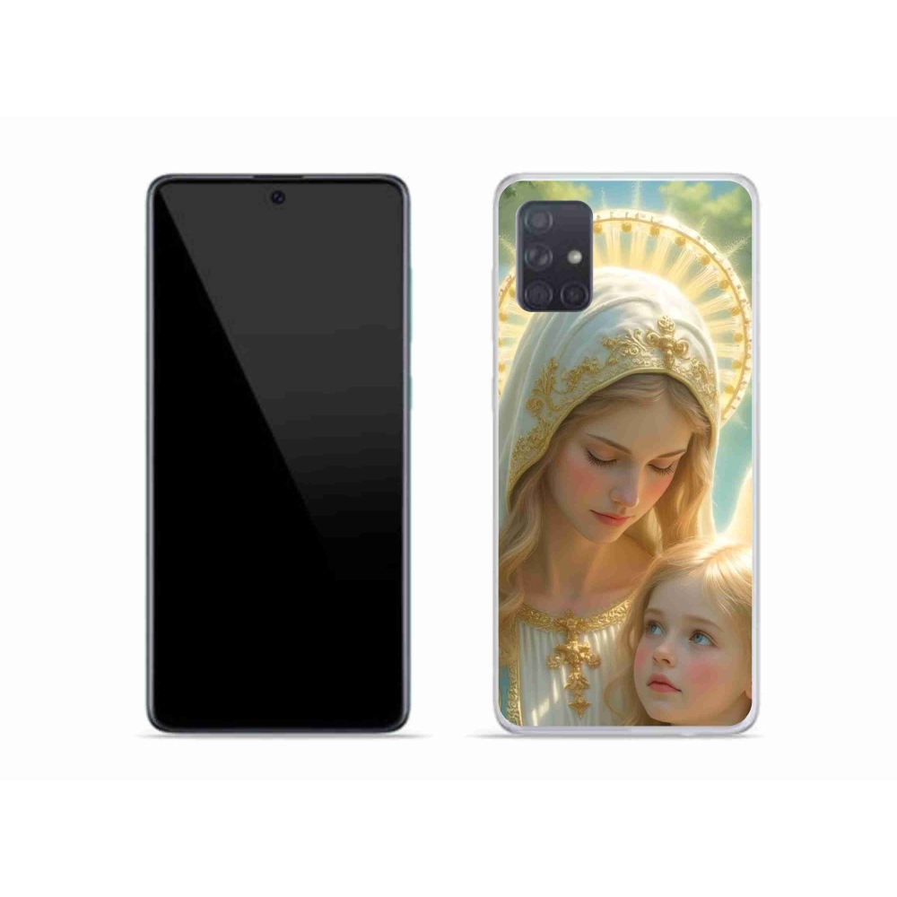 Gélový kryt mmCase na Samsung Galaxy A51 - náboženský motív 2