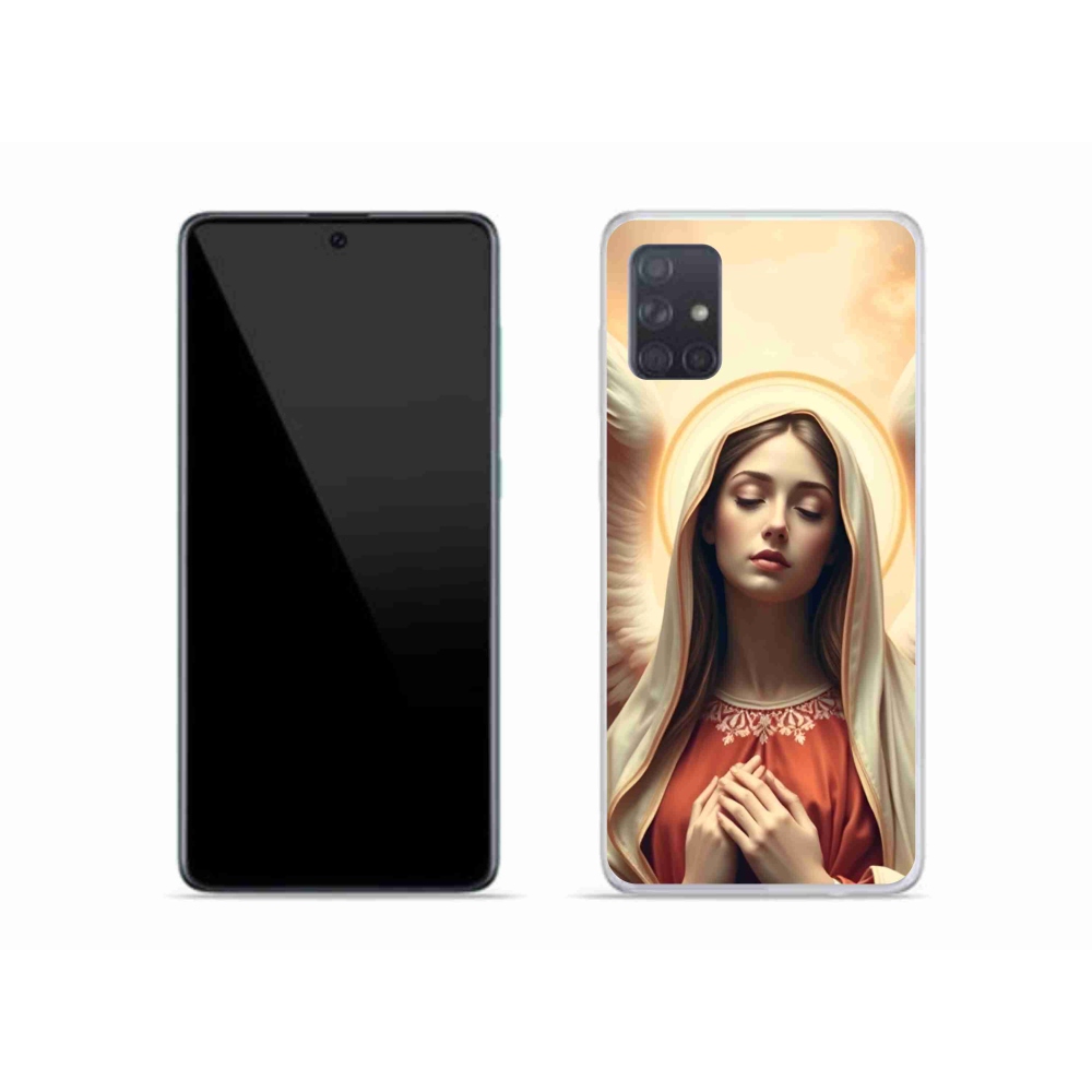 Gélový kryt mmCase na Samsung Galaxy A51 - náboženský motív