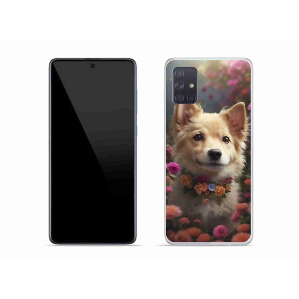 Gélový kryt mmCase na Samsung Galaxy A51 - nemecký špic