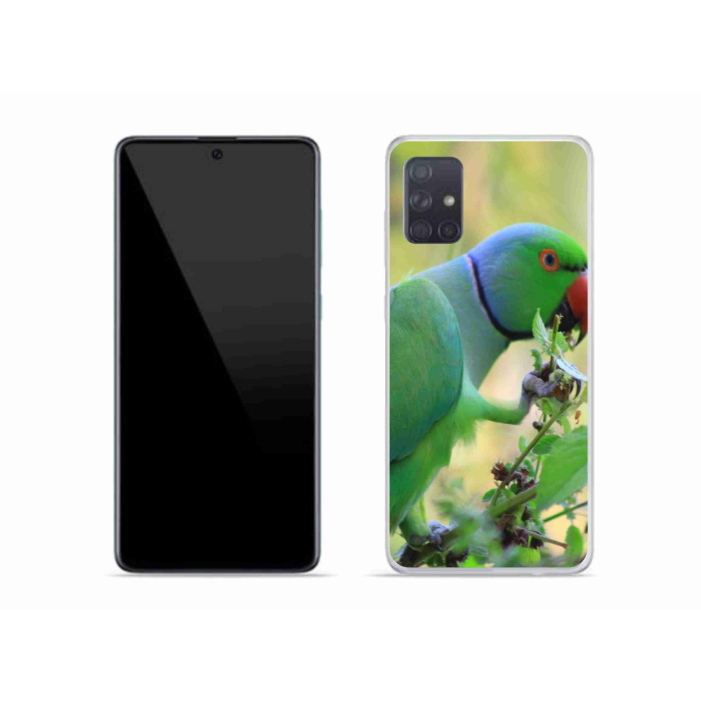 Gélový kryt mmCase na Samsung Galaxy A51 - papagáj alender
