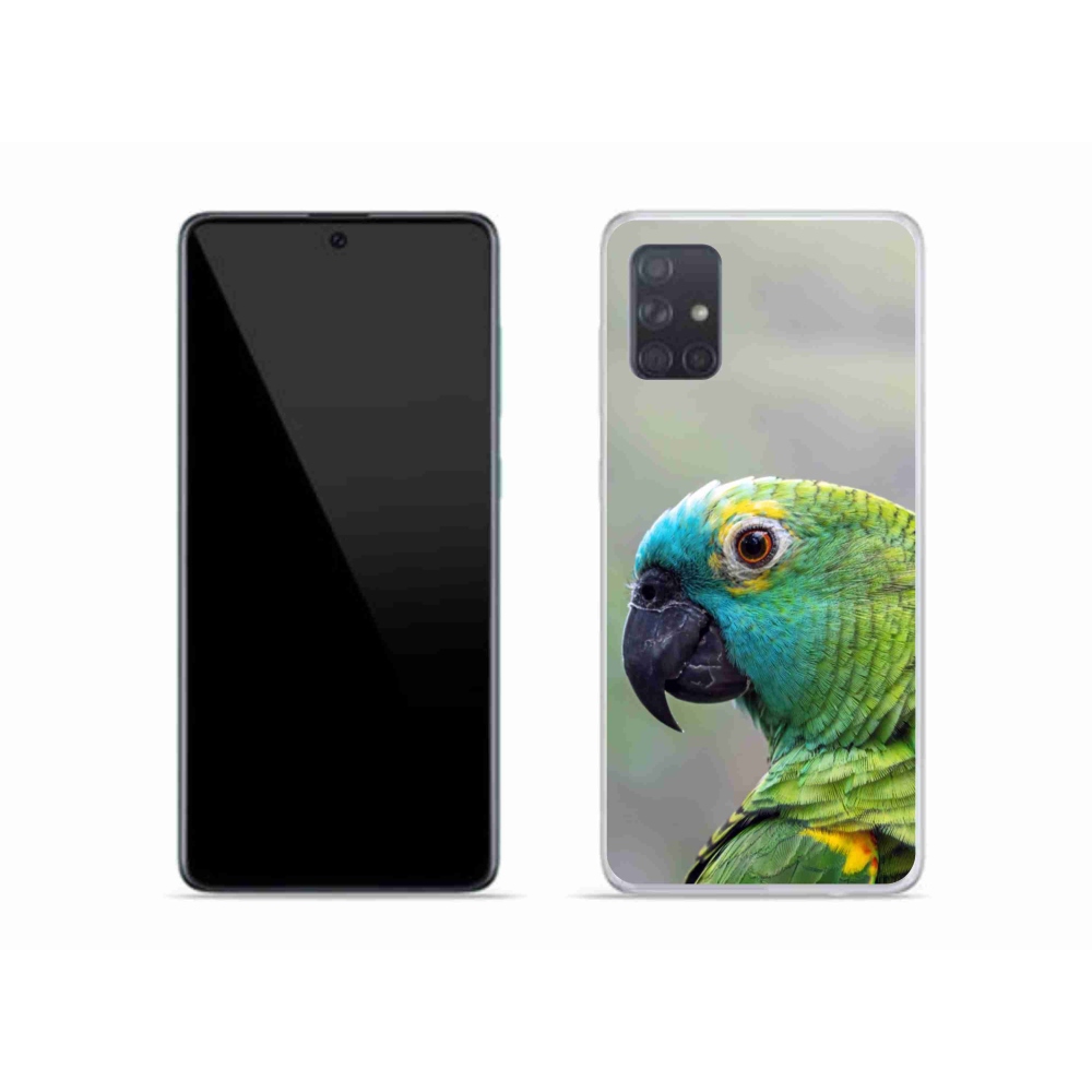Gélový kryt mmCase na Samsung Galaxy A51 - papagáj amazončan