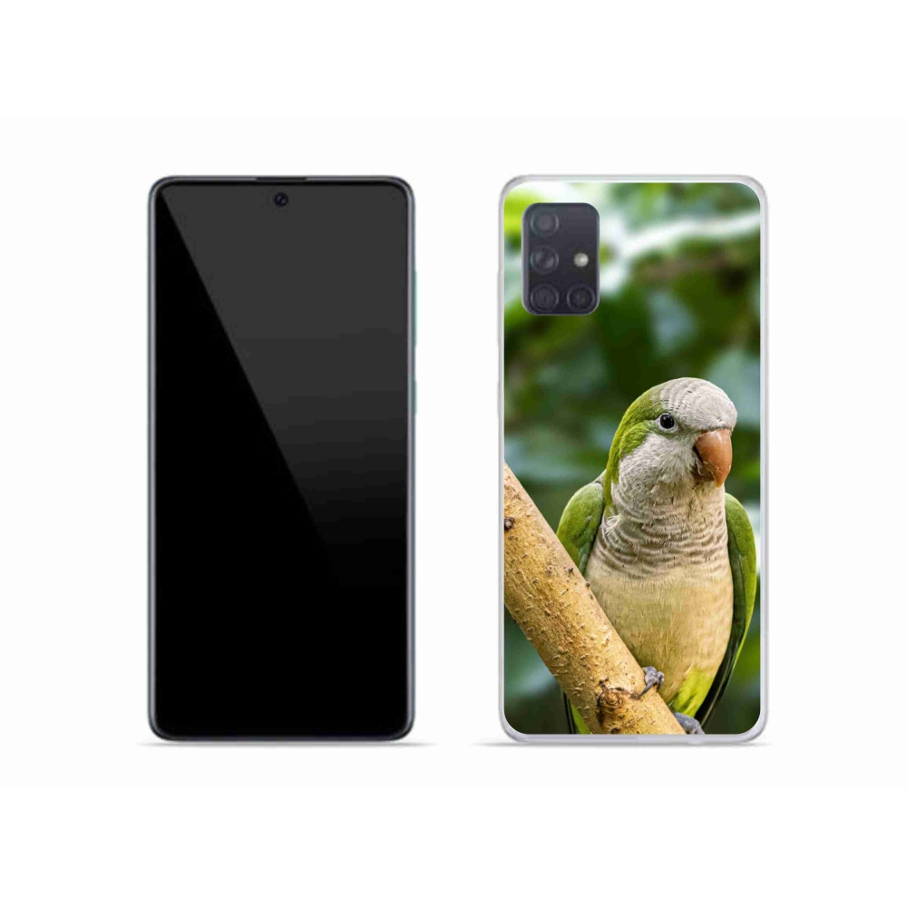 Gélový kryt mmCase na Samsung Galaxy A51 - papagáj mníšok