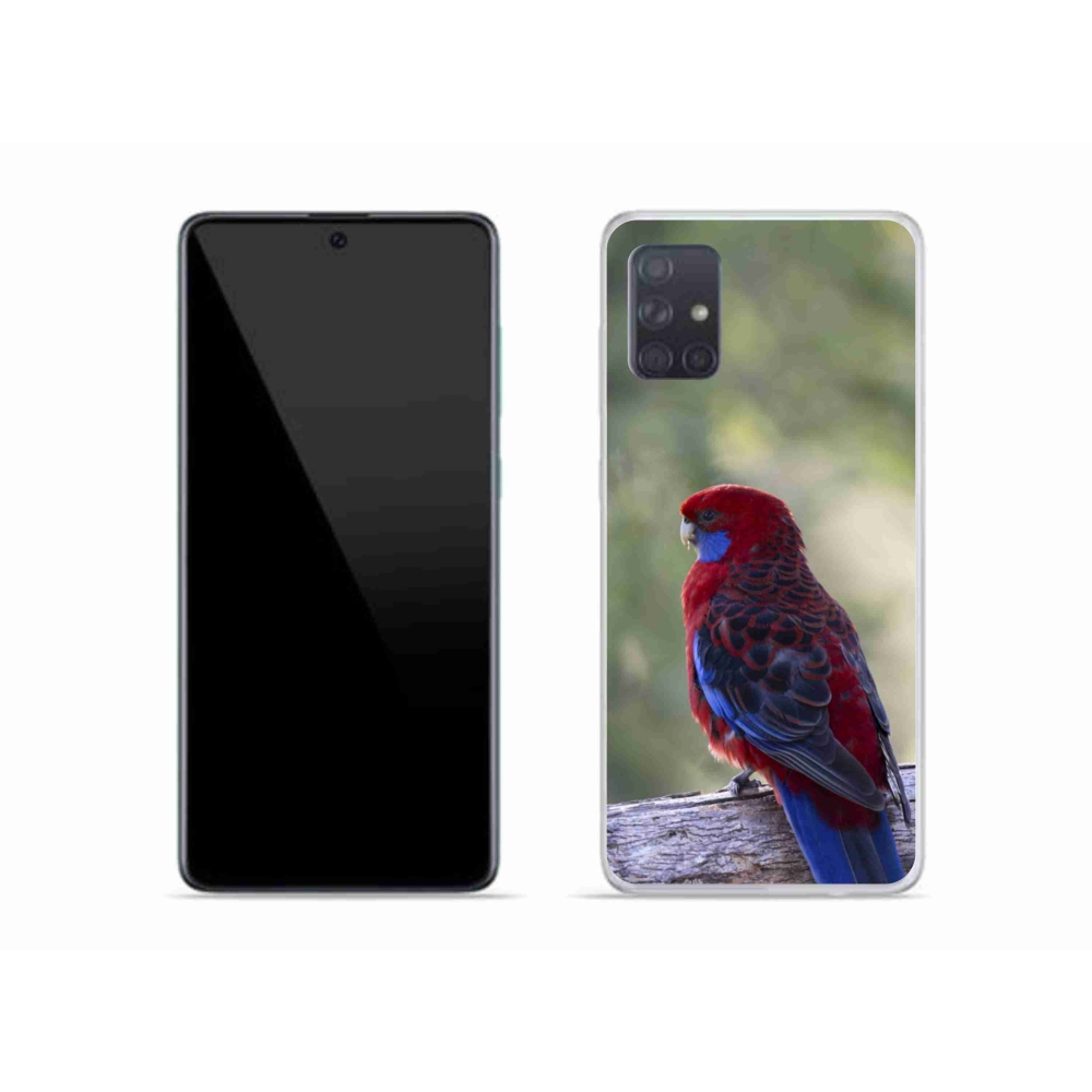 Gélový kryt mmCase na Samsung Galaxy A51 - papagáj rosela
