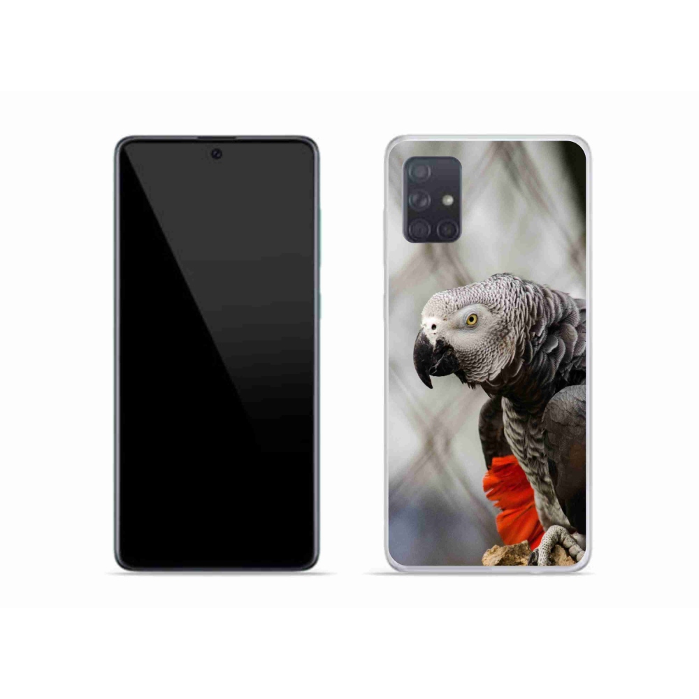Gélový kryt mmCase na Samsung Galaxy A51 - papagáj žako 3