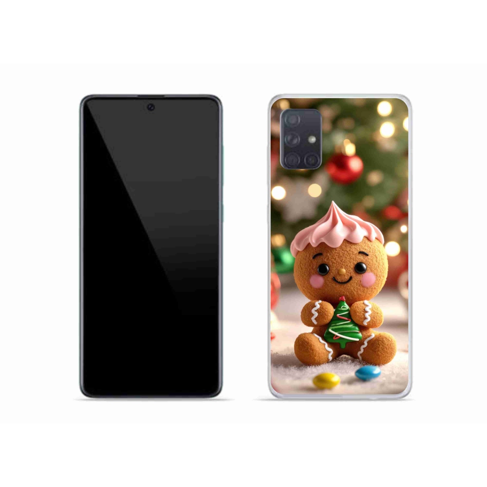 Gélový kryt mmCase na Samsung Galaxy A51 - perníček