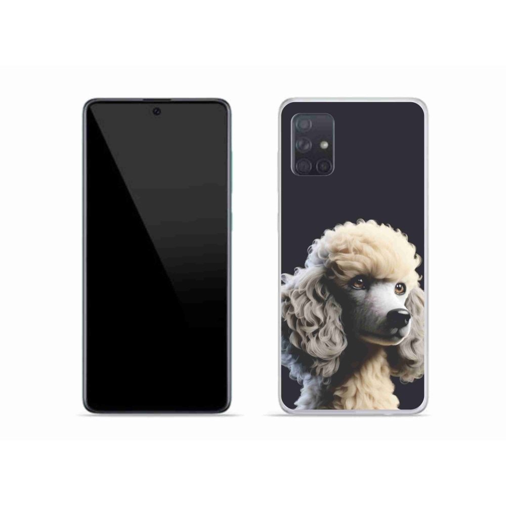 Gélový kryt mmCase na Samsung Galaxy A51 - pudel