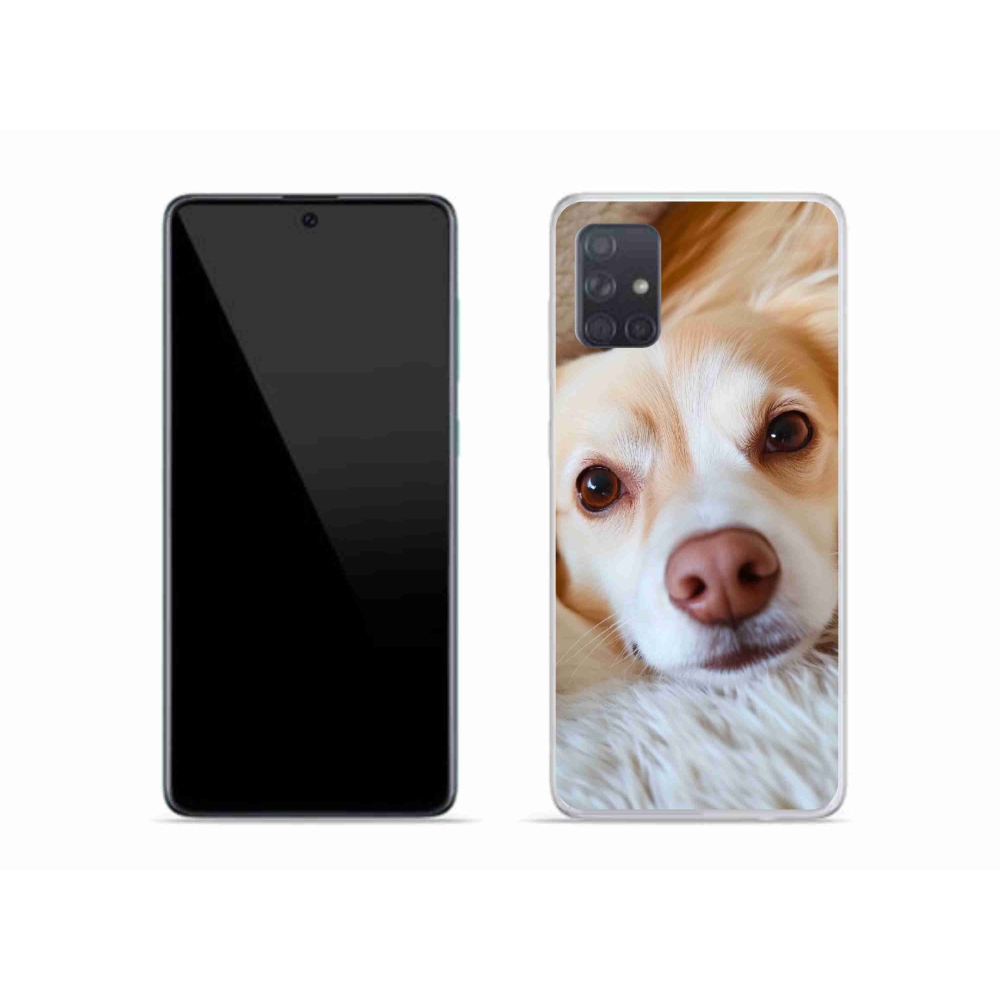 Gélový kryt mmCase na Samsung Galaxy A51 - Roztomilá čivava