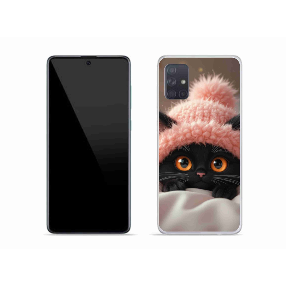 Gélový kryt mmCase na Samsung Galaxy A51 - roztomilé mačiatko 7