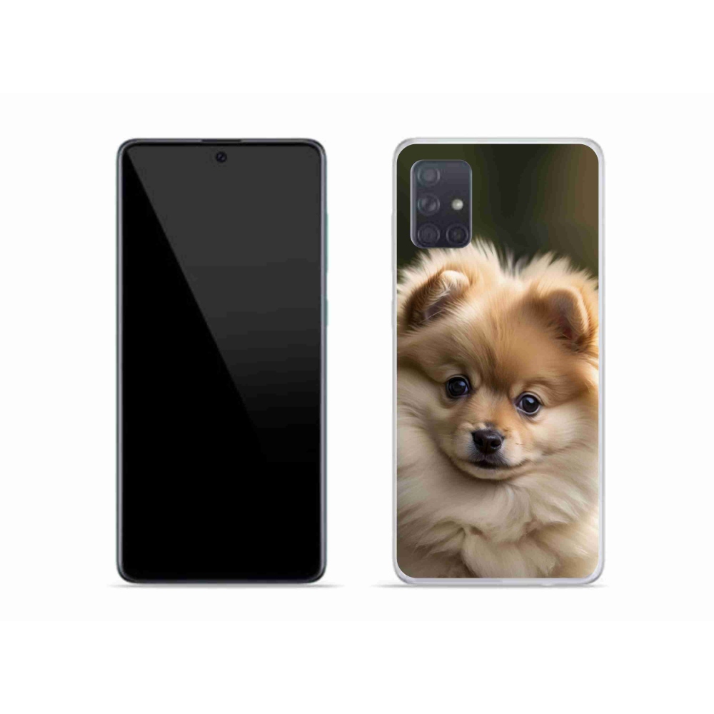 Gélový kryt mmCase na Samsung Galaxy A51 - roztomilý pomeranian 2