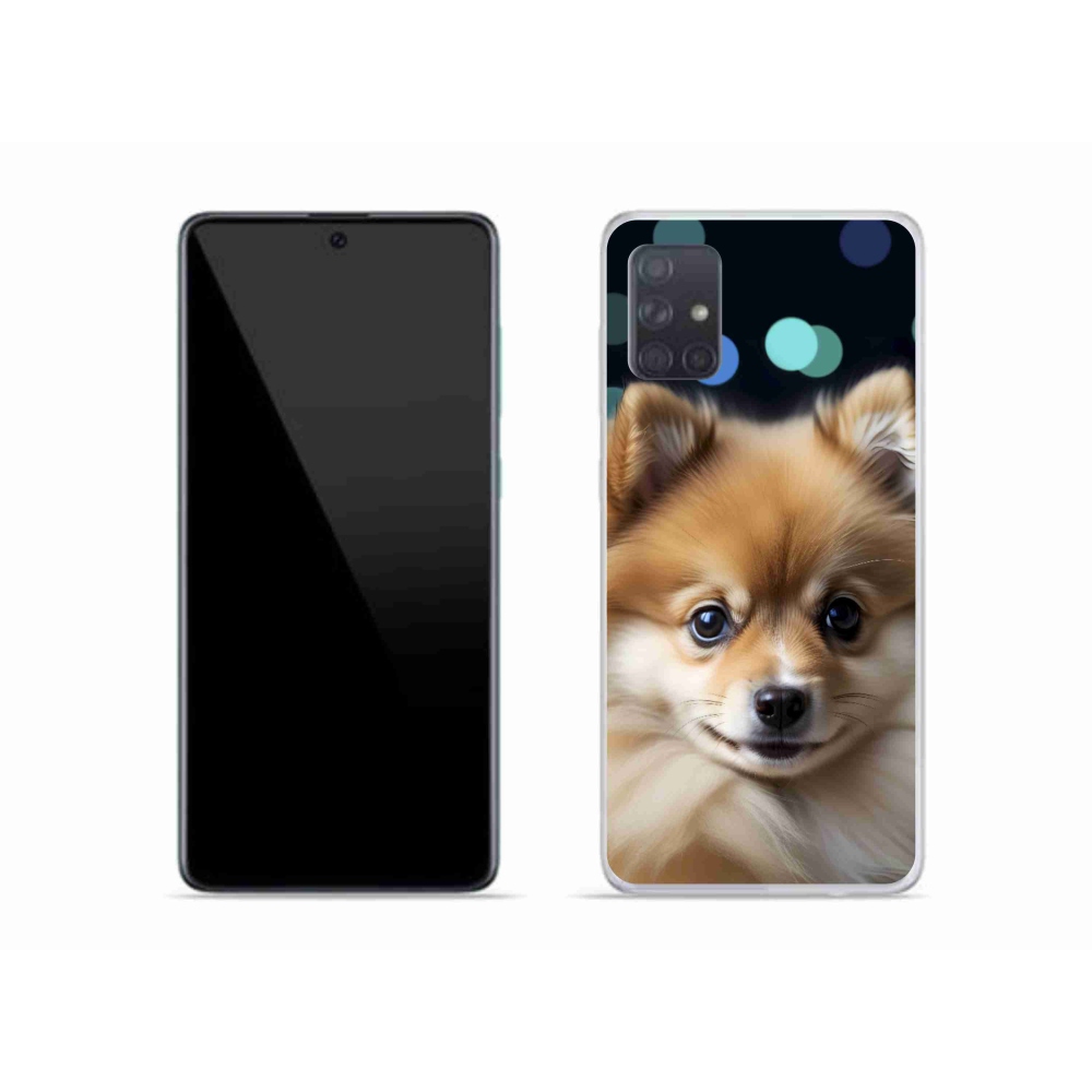 Gélový kryt mmCase na Samsung Galaxy A51 - roztomilý pomeranian