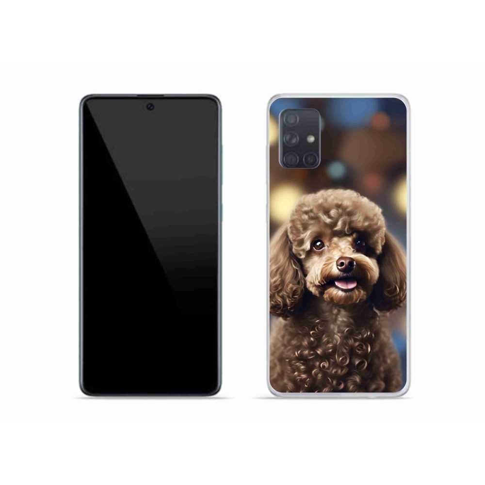 Gélový kryt mmCase na Samsung Galaxy A51 - roztomilý pudel