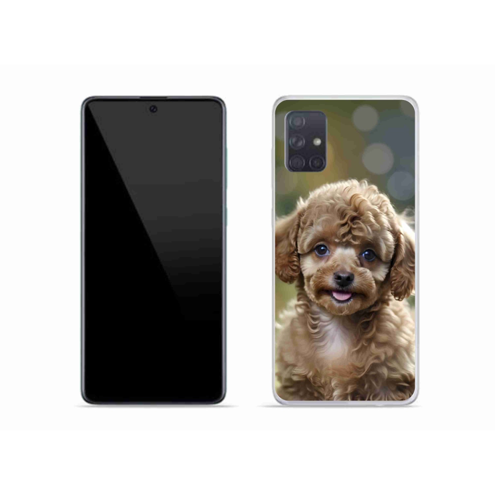 Gélový kryt mmCase na Samsung Galaxy A51 - roztomilý pudel