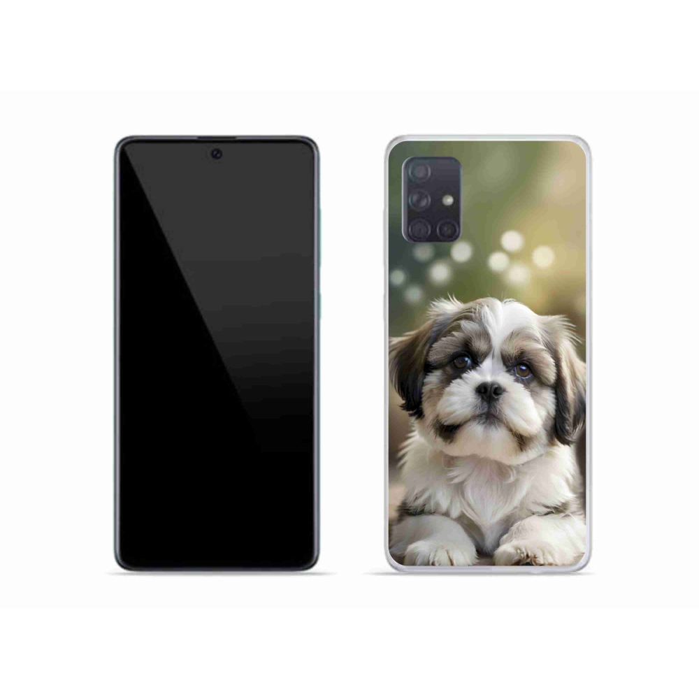 Gélový kryt mmCase na Samsung Galaxy A51 - roztomilý shih-tzu