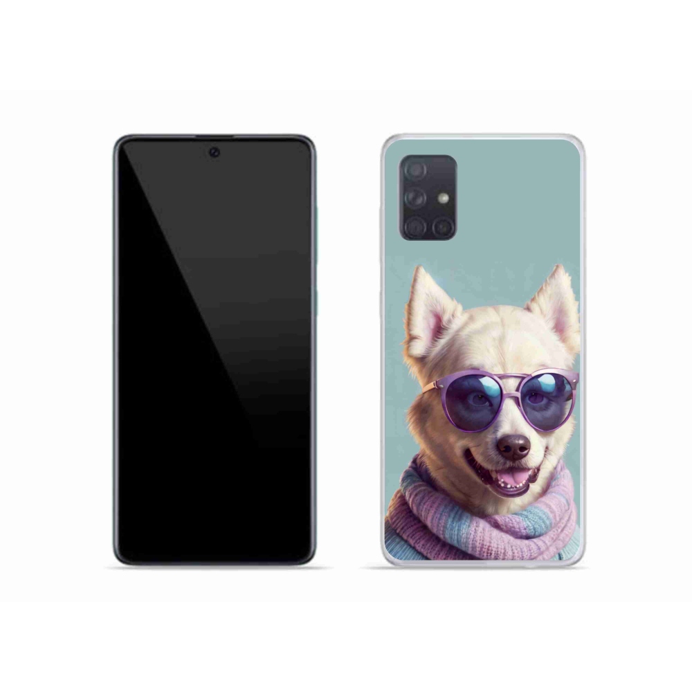 Gélový kryt mmCase na Samsung Galaxy A51 - štýlový nemecký špic