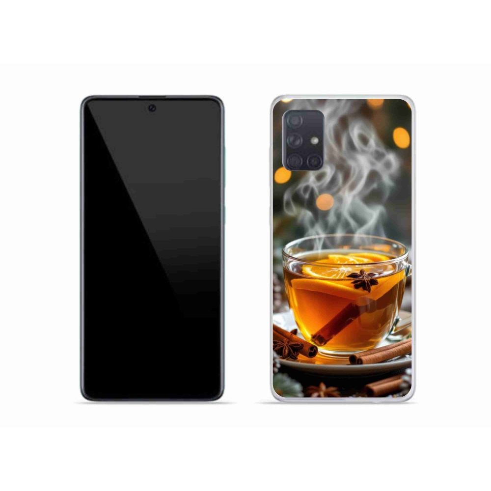 Gélový kryt mmCase na Samsung Galaxy A51 - vianočný punč