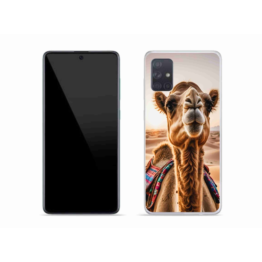 Gélový kryt mmCase na Samsung Galaxy A51 - ťava