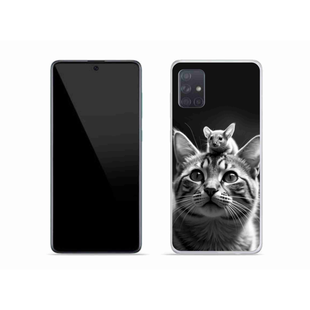 Gélový kryt mmCase na Samsung Galaxy A51 - zvieracie priateľstvo 2